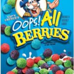 Quaker Captain Crunch Oops - All Berries Cereal 293g Box